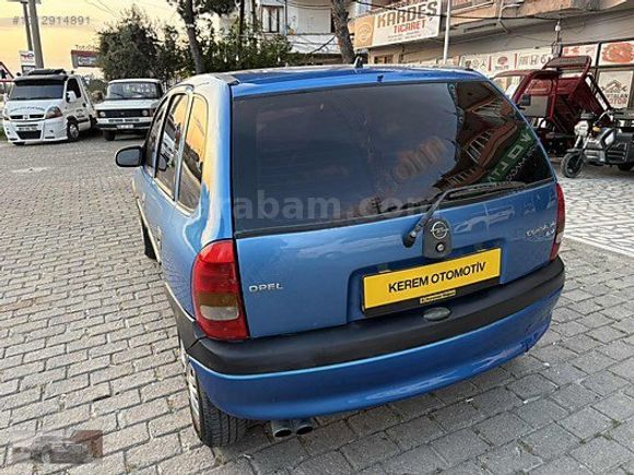 1999 MODEL ORJİNAL OPEL CORSA GLS KLİMA Lİ LPG Lİ VİZELİ