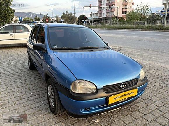 1999 MODEL ORJİNAL OPEL CORSA GLS KLİMA Lİ LPG Lİ VİZELİ