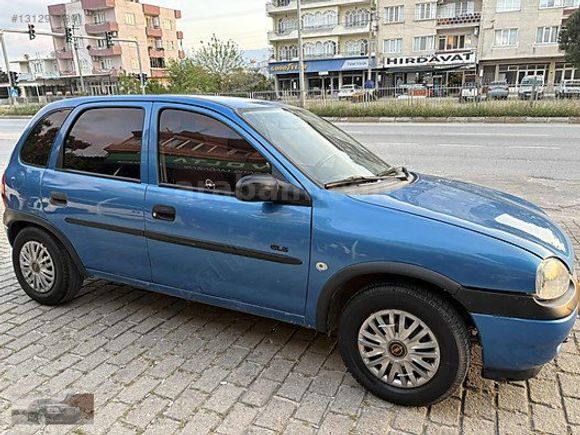 1999 MODEL ORJİNAL OPEL CORSA GLS KLİMA Lİ LPG Lİ VİZELİ