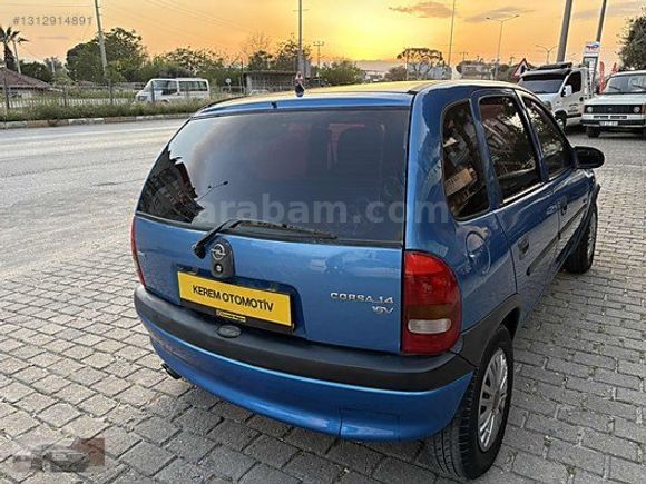 1999 MODEL ORJİNAL OPEL CORSA GLS KLİMA Lİ LPG Lİ VİZELİ