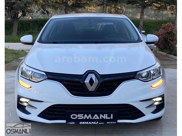 OSMANLI AUTO'DAN 2021 RENAULT MEGANE 1.3 TCE OTOMATİK BOYASIZ