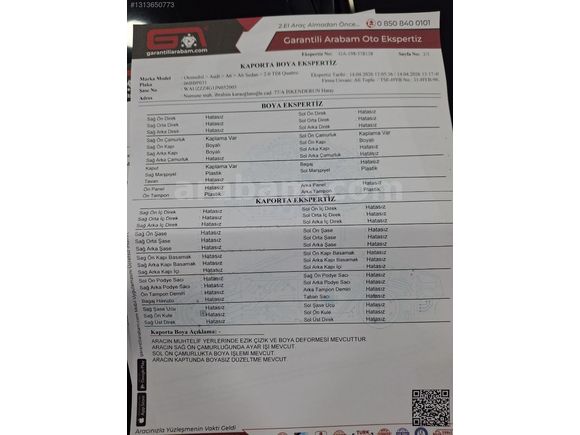 2017 MODEL 145 BİN KM TEMİZ BAKIMLI