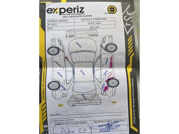 SADECE BİR DEĞİŞENLİ MEGANE 4