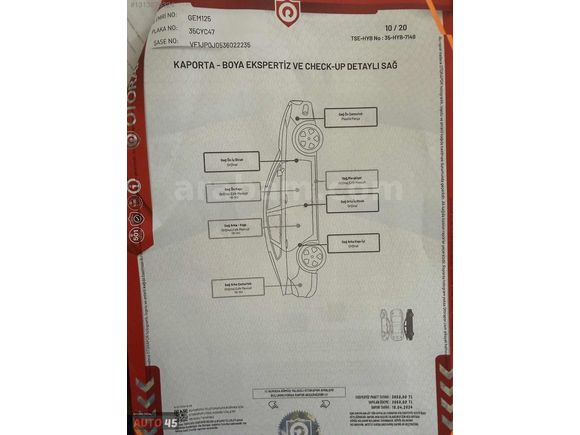 AUTO 45 // TEMİZ // BAKIMLI // KASA DÜZGÜN