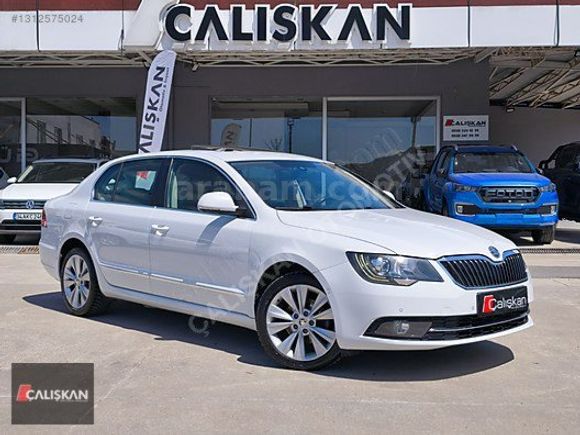 ÇALIŞKAN'DAN SKODA SUPERB FULL BAKIMLI KREDİ KART 12 TAKSİT
