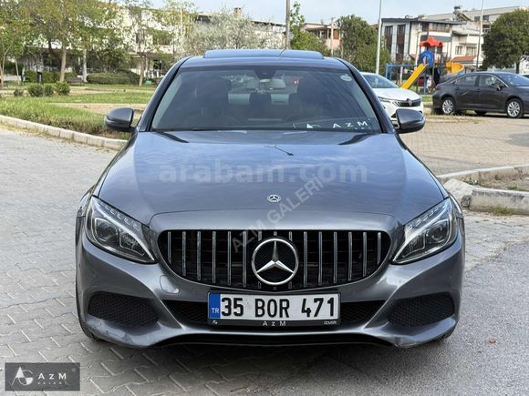 2017 Model Mercedes Benz C200 Dizel Boyasız Değişensiz