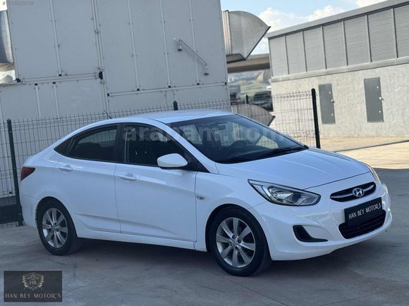 HANBEY MOTORS 2017 ACCENT BLUE 1.6CRDI DEĞİŞENSİZ OTOMATIK