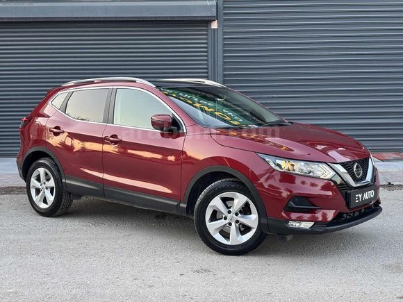 EY AUTO'DAN 2018 NİSSAN QASHQAİ 1.5 DCİ 67 KM +CAM TAVN+DEĞİŞNSZ