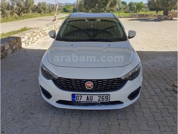 Sahibinden Fiat Egea 1.4 Fire Easy 2019 Model  74000km Beyaz