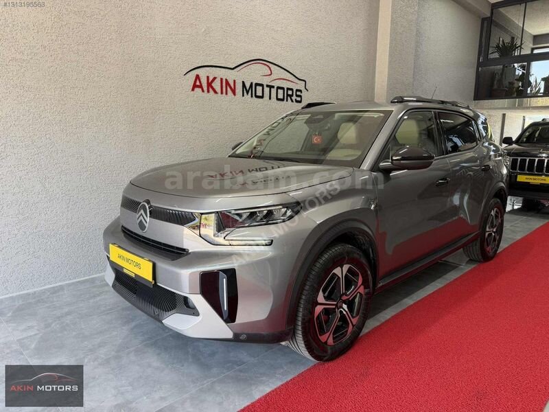 AKIN MOTORS| 2025 CİTROEN C3 AİRCROSS1.2 HYBRİD 10.000KM HATASIZ