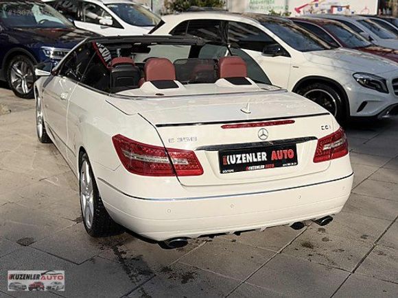 KUZENLER 2011 MERCEDES E350 CDİ PREMİUM CABRİO ÖZEL SİPARİŞ