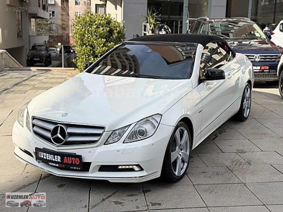KUZENLER 2011 MERCEDES E350 CDİ PREMİUM CABRİO ÖZEL SİPARİŞ