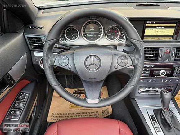 KUZENLER 2011 MERCEDES E350 CDİ PREMİUM CABRİO ÖZEL SİPARİŞ