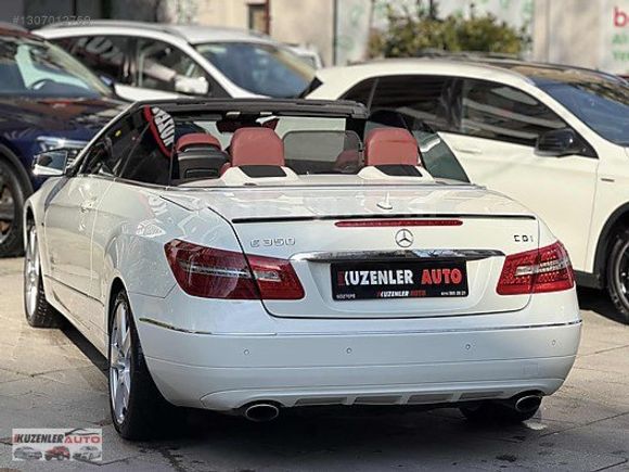 KUZENLER 2011 MERCEDES E350 CDİ PREMİUM CABRİO ÖZEL SİPARİŞ