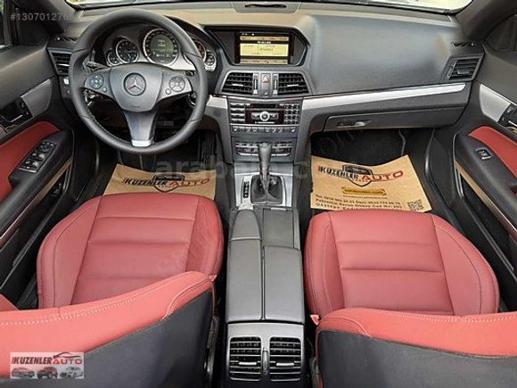KUZENLER 2011 MERCEDES E350 CDİ PREMİUM CABRİO ÖZEL SİPARİŞ