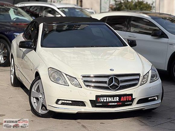 KUZENLER 2011 MERCEDES E350 CDİ PREMİUM CABRİO ÖZEL SİPARİŞ