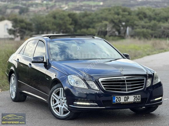 BEYEFENDİ AUTO 2011 MERCEDES-BENZ E 350 CDİ BLUEFFİCİENCE