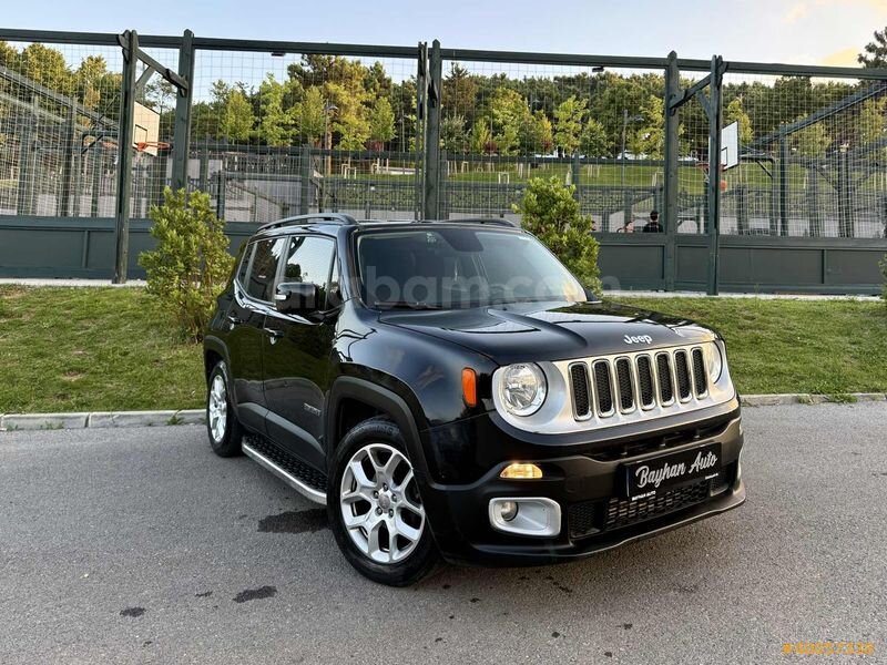 Galeriden Jeep Renegade 1.6 MultiJet Longitude 2017 Model İstanbul 145.000 km Siyah