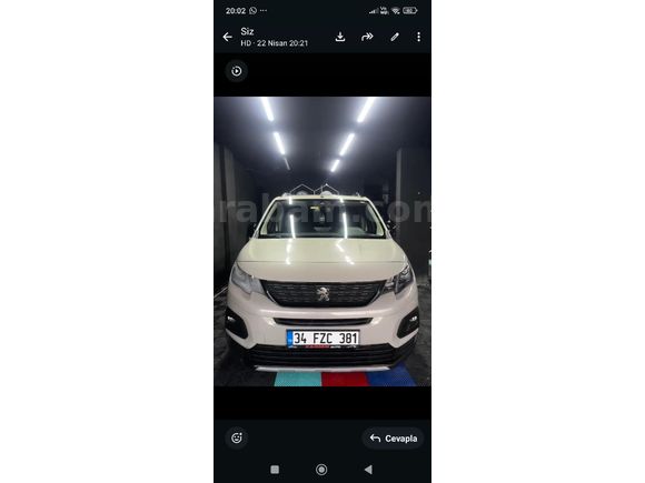 Sahibinden Peugeot Rifter 1.5 BlueHDI GT 2022 Model