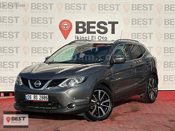 BEST 2.EL'DEN %0 FAİZ ORANI İLE OTOMATİK NİSSAN QASHQAİ (2016)