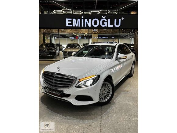 2015 C180 EXCLUSİVE-AİR PANJUR-BEYAZ-FUL BAKIM-HATASZ-186.000KM
