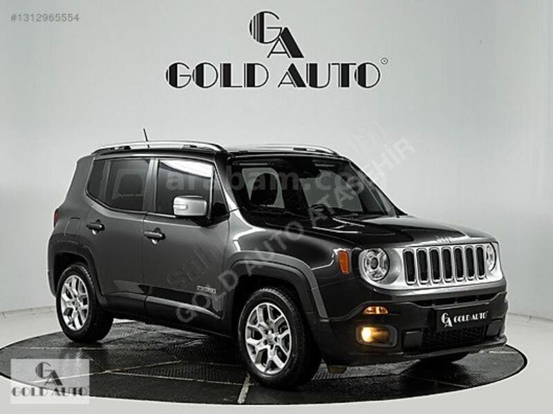 Galeriden Jeep Renegade 1.4 MultiAir Limited 2016 Model İstanbul 100.000 km Füme