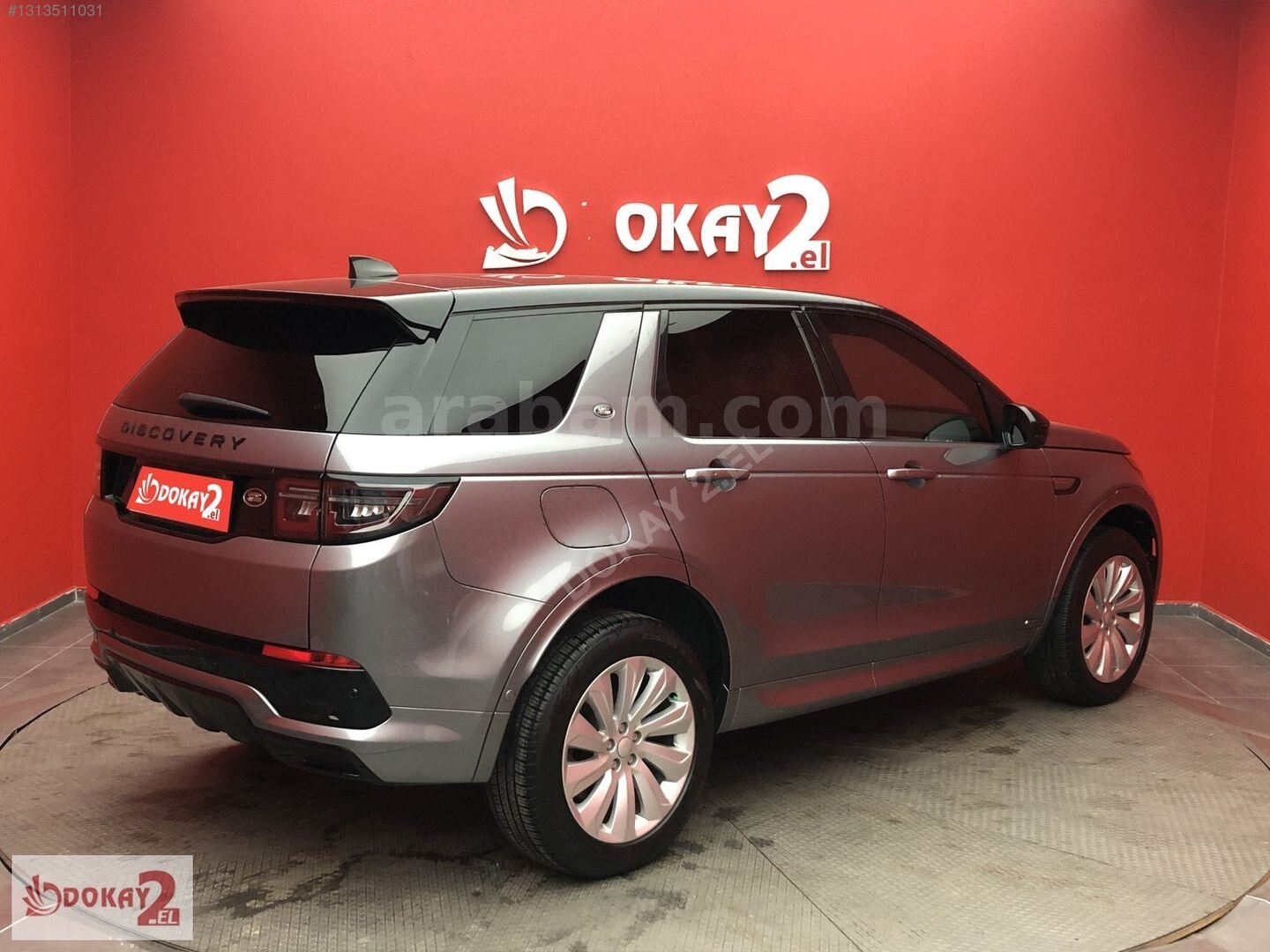 Galeriden Land Rover Discovery Sport 2.0 TD4 R-Dynamic S 2021 Model İzmir 79.000 km Gri 5