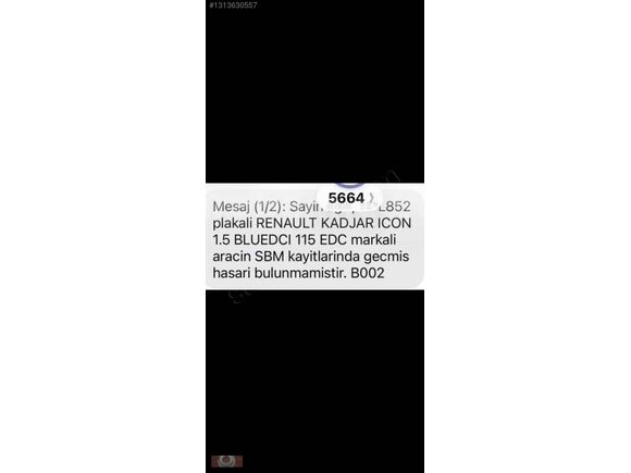2019 KADJAR İCON CAM TAVAN 1.5 BLUE DCİ
