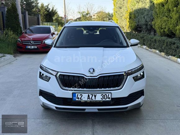 ERZ MOTORS SKODA KAMİQ 1.0TSI PREMİUM HATASIZ BOYASIZ TRAMERSİZ