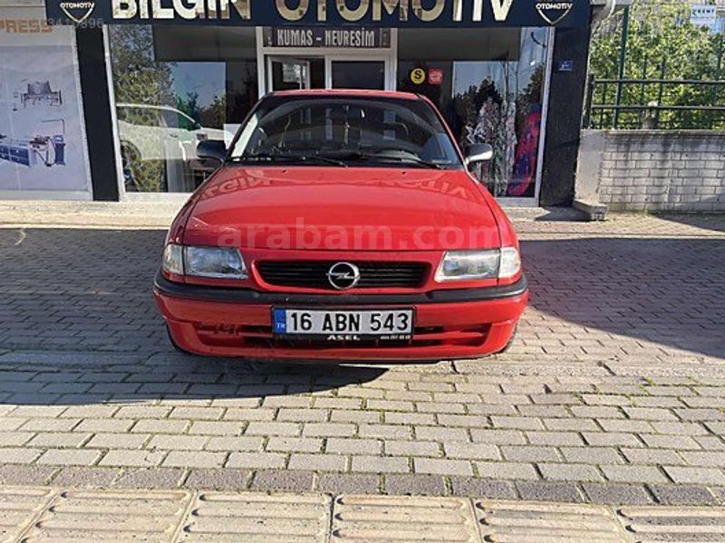 Galeriden Opel Astra 1.6 GLS 1997 Model Bursa 244.000 km Kırmızı