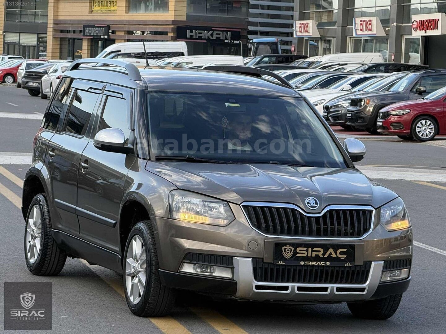 2014 MODEL 117.000 KM'DE SKODA YETİ 1.6 TDİ ELEGANCE DSG 3