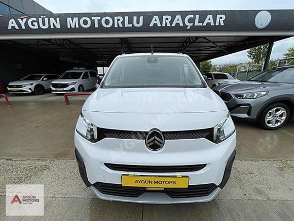 AYGÜN MOTORS 2025 BERLİNGO 1.5 BLUEHDİ MAX X-TR+CAM TAVAN+FULL