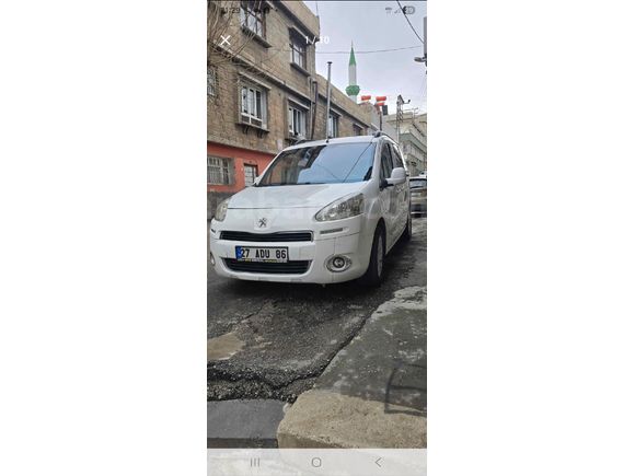 Sahibinden Peugeot Partner 1.6 HDI Allure 2013 Model Gaziantep