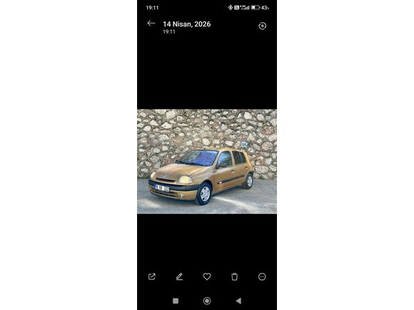 Sahibinden Renault Clio 1.4 RTA 1999 Model