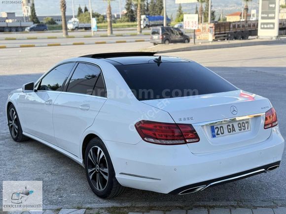 ÇEKİÇLER OTOMOTİVDEN 2014 E 250 CDI 4 MATIC