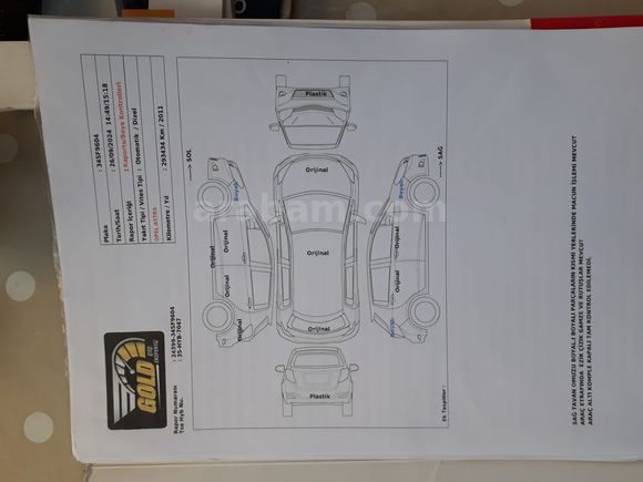 Sahibinden Opel Astra 1.3 CDTI Essentia 2011 Model 