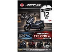 SYM JETX 125 E5 + 2025 model koruma demiri ve tur camı hediye