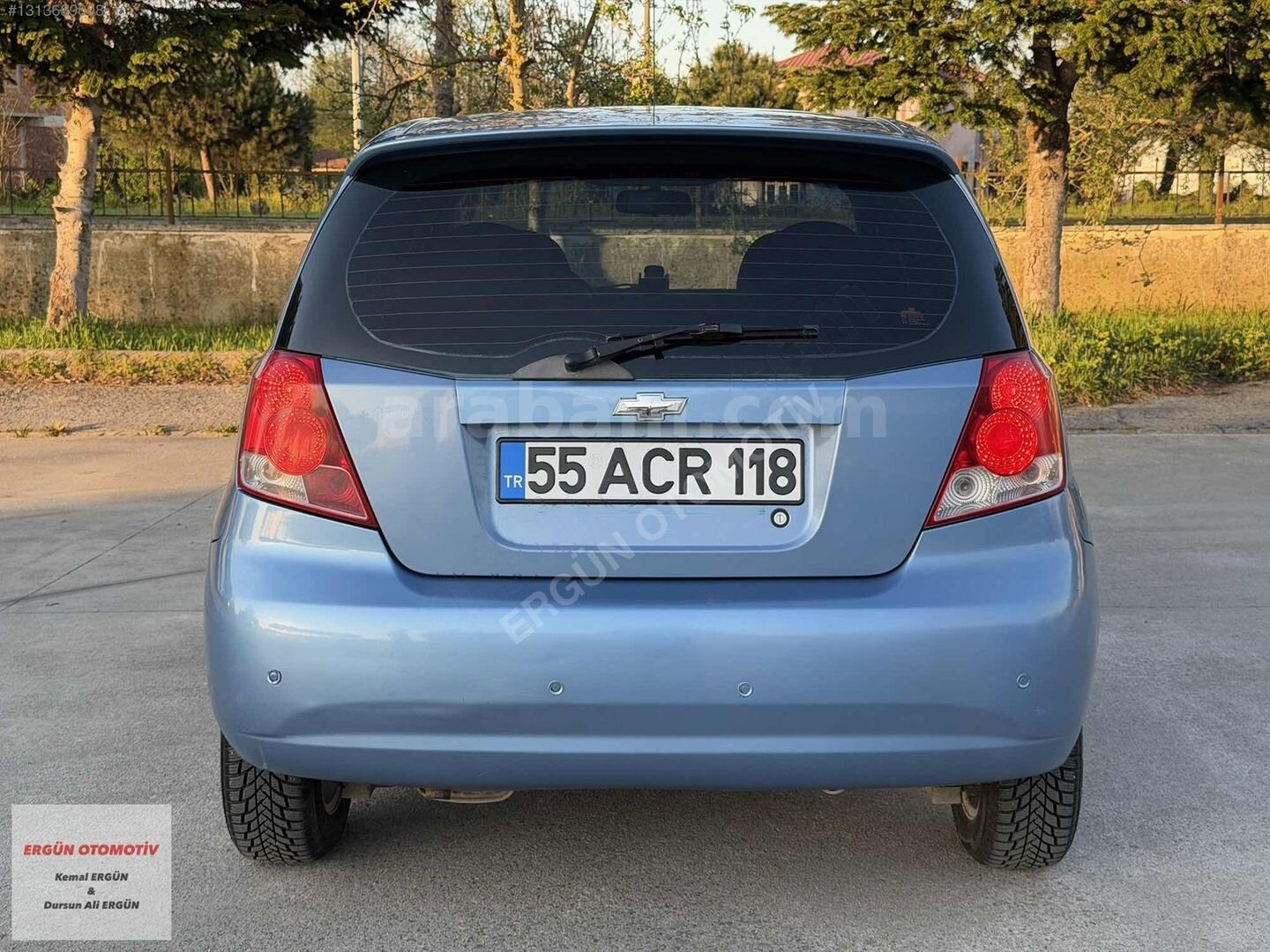 Galeriden Chevrolet Kalos 1.4 SX 2005 Model Samsun 180.000 km Mavi 5