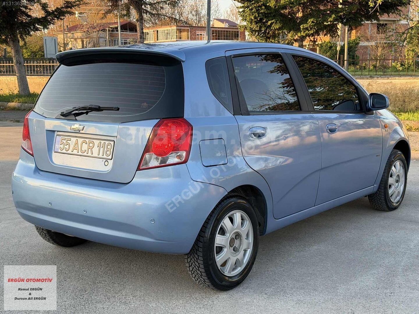 Galeriden Chevrolet Kalos 1.4 SX 2005 Model Samsun 180.000 km Mavi 6