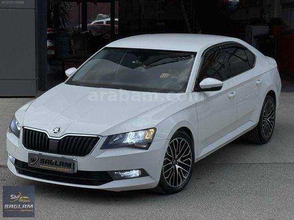 SAĞLAM'DAN 2017 SUPERB 1.6TDI OTOMATİK ACTIVE HATASIZ TAKAS&KART