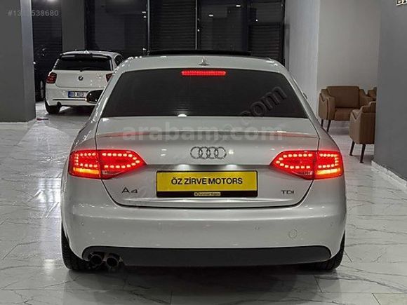 ÖZ ZİRVE MOTORS'DAN A4 SEDAN 2.0 TDI