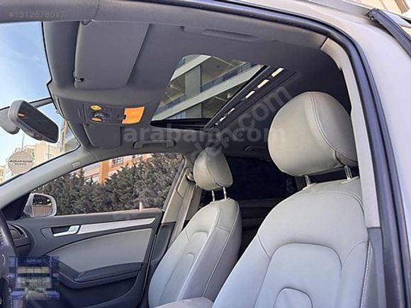 2013 AUDİ A.4 2.0 TDİ 177*LİK SANRUF*DERİ*ISITMA*MAKAM*PERDE