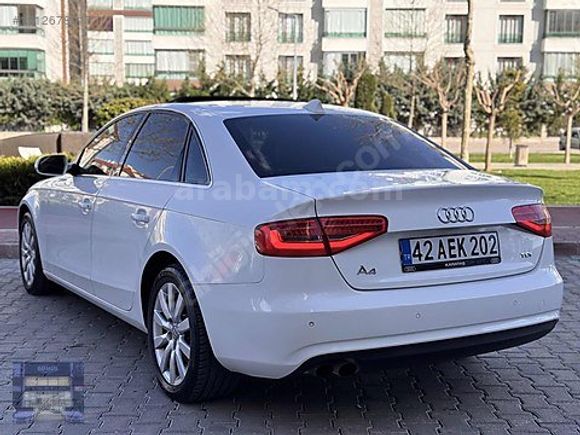 2013 AUDİ A.4 2.0 TDİ 177*LİK SANRUF*DERİ*ISITMA*MAKAM*PERDE