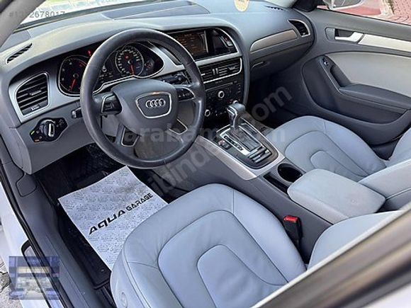 2013 AUDİ A.4 2.0 TDİ 177*LİK SANRUF*DERİ*ISITMA*MAKAM*PERDE