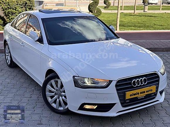 2013 AUDİ A.4 2.0 TDİ 177*LİK SANRUF*DERİ*ISITMA*MAKAM*PERDE