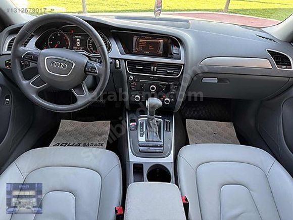 2013 AUDİ A.4 2.0 TDİ 177*LİK SANRUF*DERİ*ISITMA*MAKAM*PERDE