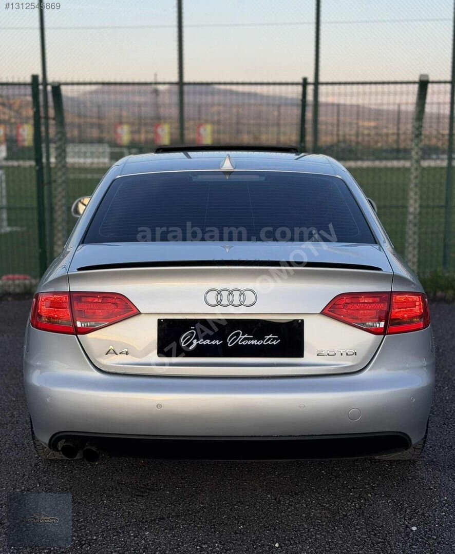 Galeriden Audi A4 Sedan 2.0 TDI 2009 Model Isparta 260.000 km Gri 6