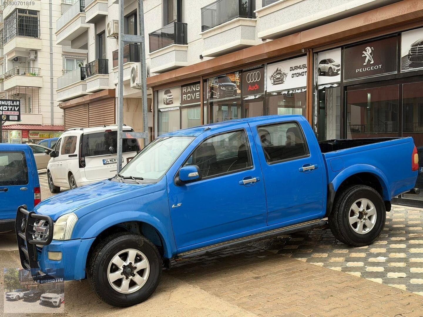 DURMUŞLAR 2006 ISUZU D-MAX 2.5 4x4 BOYASIZ MUAYENE YENİ 6