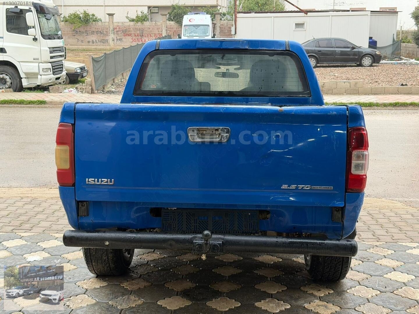 DURMUŞLAR 2006 ISUZU D-MAX 2.5 4x4 BOYASIZ MUAYENE YENİ 7