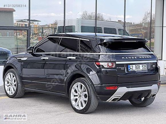 SAHRA MOTORS'DAN RANGE ROVER Evoque CAM TAVAN-MERIDIAN-ISITMA